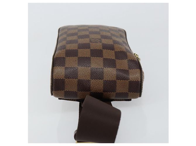 Sac de taille Geronimos Damier Louis Vuitton Marron - vue 3