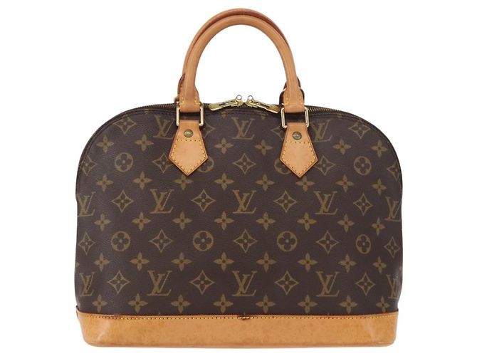 Louis Vuitton Alma Monogram Canvas PM Marrone - vista 2