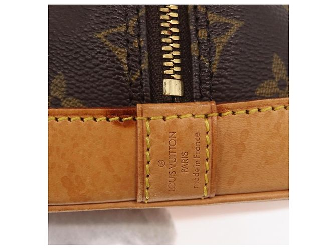 Louis Vuitton Alma Monogram Canvas PM Marrone - vista 7