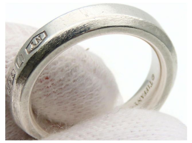 Anello stretto in argento 925 Tiffany & Co. Makers - vista 8