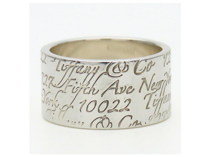 Breiter Silberring New York Notes von Tiffany & Co. - Ansicht 4