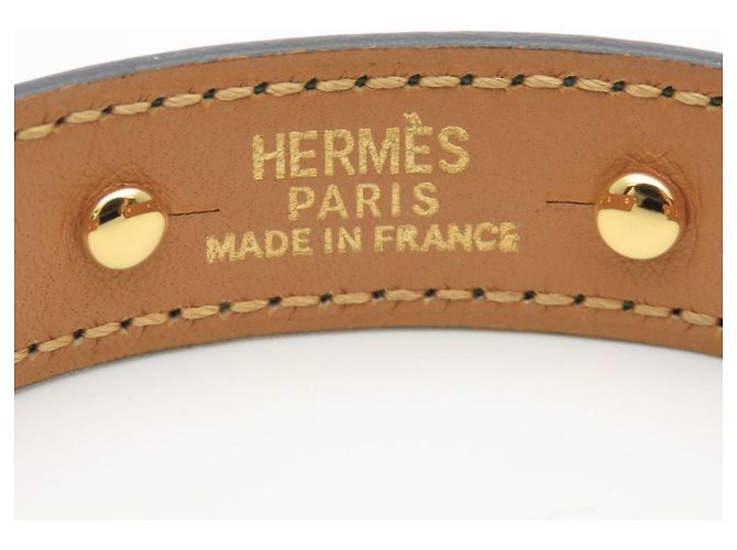 Bracciale Chaine d'Ancre Hermès D'oro Verde - vista 5
