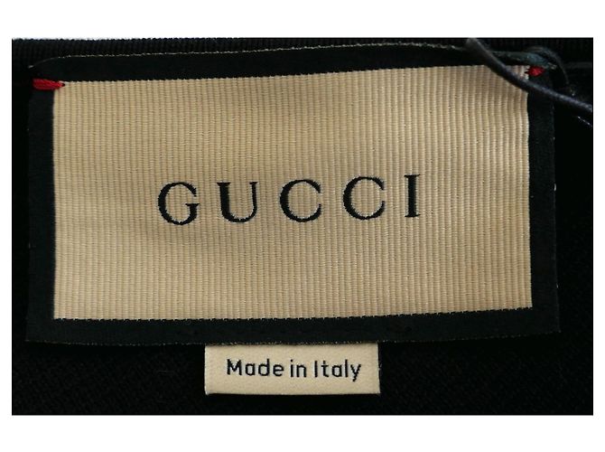 Top asimétrico con hebilla de cristal Gucci Negro - vista 6