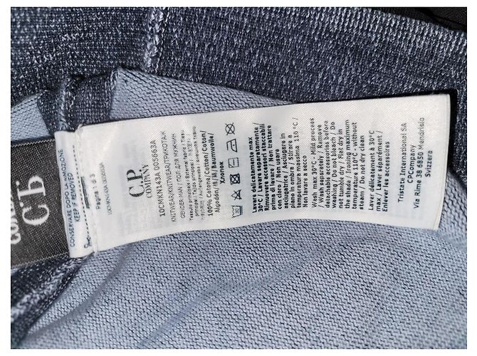 CP Company Baumwollpullover Dunkelgrau XL Anthrazitgrau - Ansicht 12