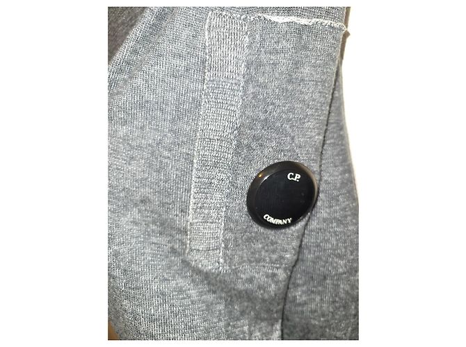 CP Company Baumwollpullover Dunkelgrau XL Anthrazitgrau - Ansicht 6