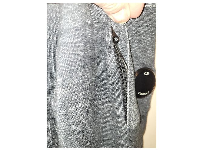 CP Company Baumwollpullover Dunkelgrau XL Anthrazitgrau - Ansicht 7