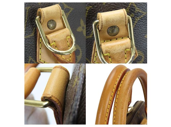 Borsa a mano Alma Monogram Louis Vuitton Marrone - vista 7
