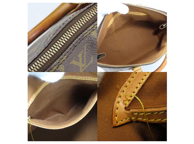 Borsa a mano Alma Monogram Louis Vuitton Marrone - vista 9