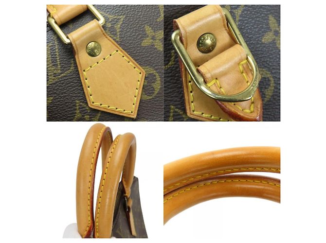 Borsa a mano Alma Monogram Louis Vuitton Marrone - vista 7