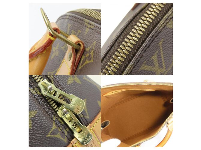 Borsa a mano Alma Monogram Louis Vuitton Marrone - vista 8