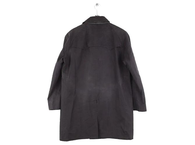 Burberry Cappotto in cotone nero - vista 3