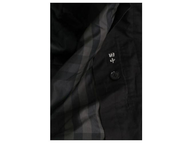 Burberry Cappotto in cotone nero - vista 7