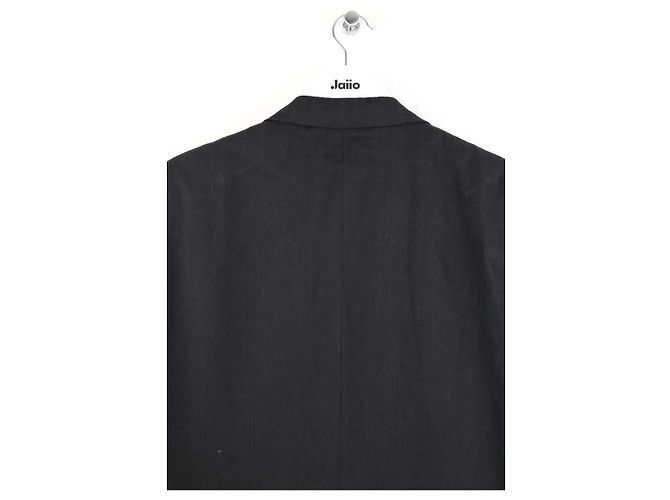 Burberry Giacca in cotone nera Nero - vista 4