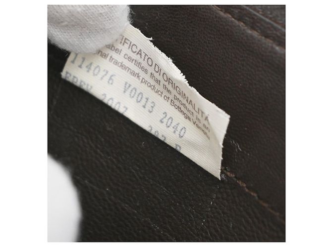 Bottega Veneta Intrecciato Long Zip in pelle - vista 7