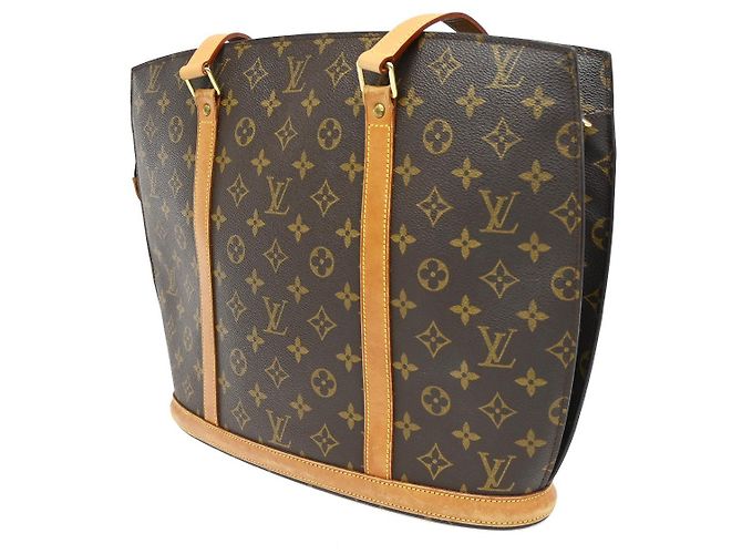 Borsa Babylone in Tela Monogram Louis Vuitton Marrone - vista 4