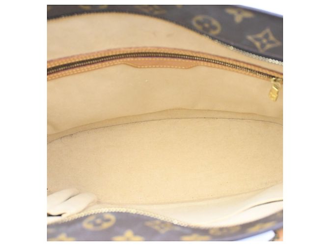 Borsa Babylone in Tela Monogram Louis Vuitton Marrone - vista 5