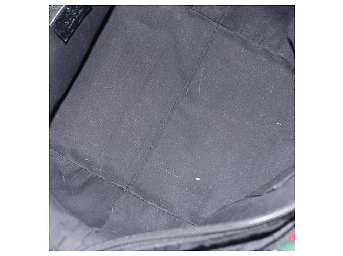 Bolsa Tote Web Zip Gucci GG Canvas Média Preto - vista 5