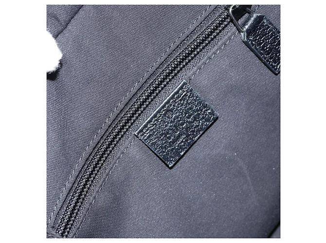 Bolsa Tote Web Zip Gucci GG Canvas Média Preto - vista 6
