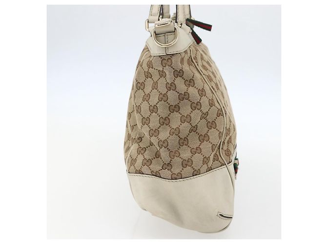 Gucci Mayfair Convertible Tote aus GG-Canvas klein Beige - Ansicht 3