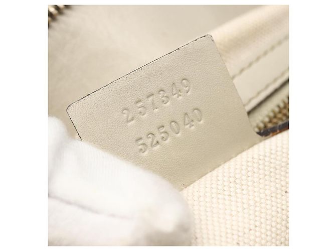 Gucci Mayfair Convertible Tote aus GG-Canvas klein Beige - Ansicht 7