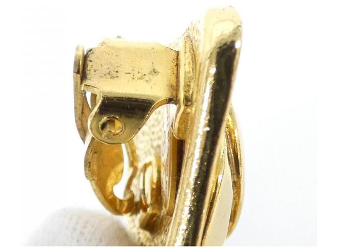 Orecchini a clip in oro Chanel D'oro - vista 3
