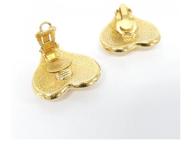 Orecchini a clip in oro Chanel D'oro - vista 7