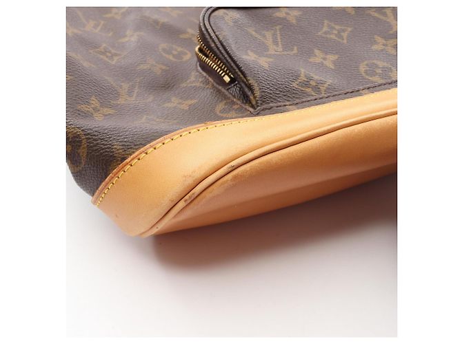 Louis Vuitton Montsouris MM Monogram Rucksack Braun Monogramm - Ansicht 10