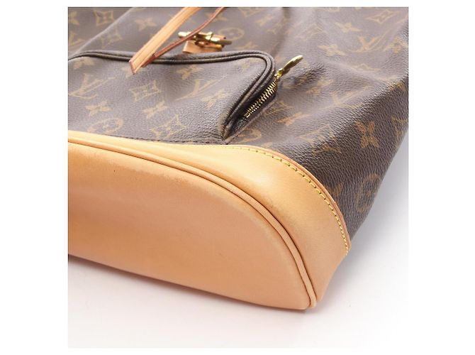 Louis Vuitton Montsouris MM Monogram Rucksack Braun Monogramm - Ansicht 11