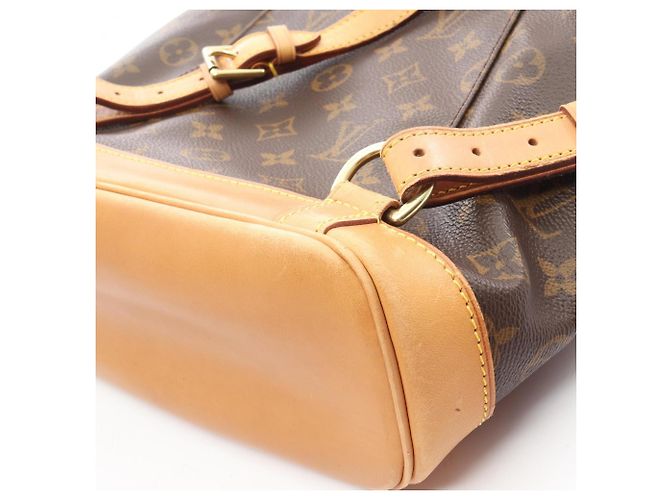 Louis Vuitton Montsouris MM Monogram Rucksack Braun Monogramm - Ansicht 12