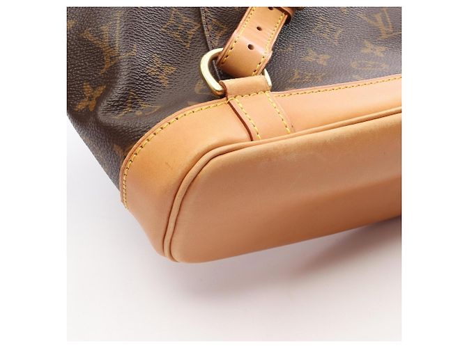 Louis Vuitton Montsouris MM Monogram Rucksack Braun Monogramm - Ansicht 13