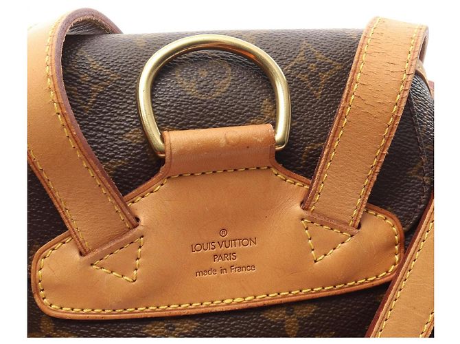 Louis Vuitton Montsouris MM Monogram Rucksack Braun Monogramm - Ansicht 15