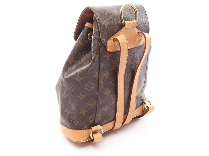 Louis Vuitton Montsouris MM Monogram Rucksack Braun Monogramm - Ansicht 2