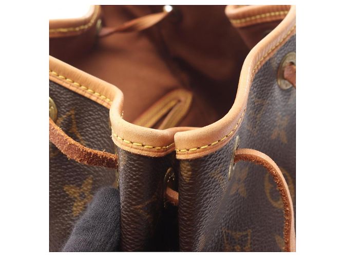Louis Vuitton Montsouris MM Monogram Rucksack Braun Monogramm - Ansicht 7