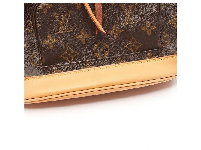 Louis Vuitton Montsouris MM Monogram Rucksack Braun Monogramm - Ansicht 9
