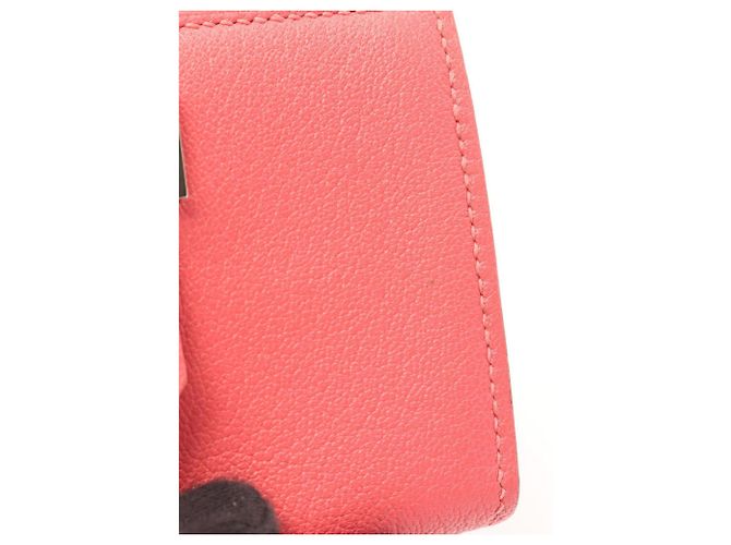 Tarjetero Mini Bearn de Hermès en Rosa Azalee - vista 10