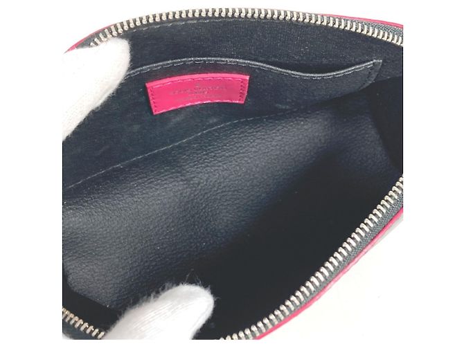 Pochette Epi Bicolore Louis Vuitton Nero Rosa - vista 2