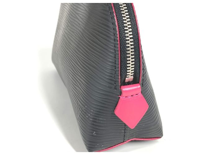 Pochette Epi Bicolore Louis Vuitton Nero Rosa - vista 6