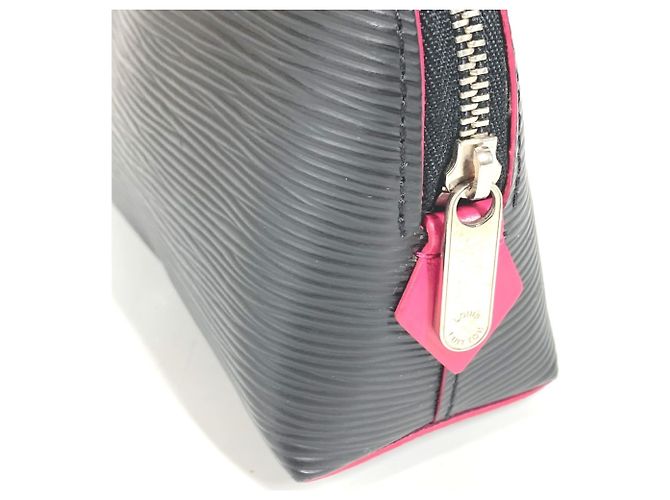 Pochette Epi Bicolore Louis Vuitton Nero Rosa - vista 8
