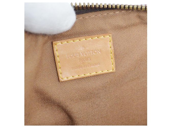 Louis Vuitton Palermo Handtasche aus Monogramm-Canvas PM Braun - Ansicht 4