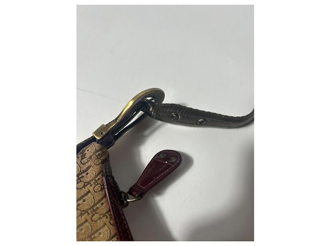 Street Chic Borsa Hobo Obliquo Dior Marrone Pelle - vista 4