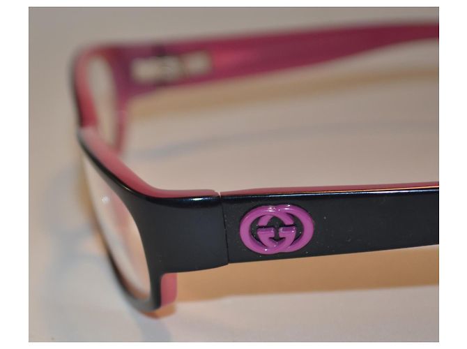Occhiali Gucci GG3085 Nero Rosa - vista 4