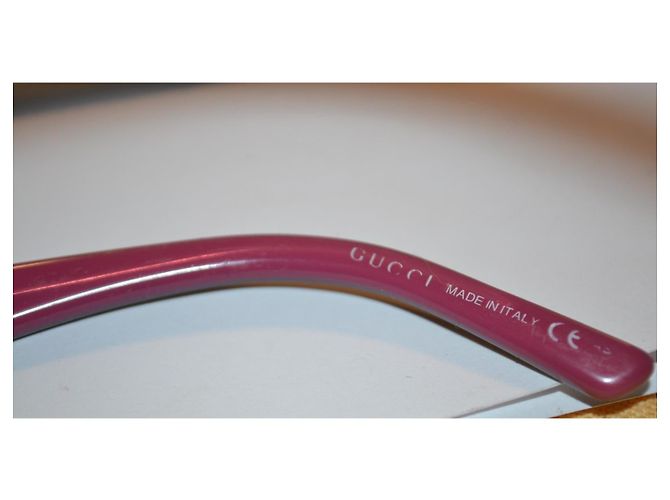 Occhiali Gucci GG3085 Nero Rosa - vista 6
