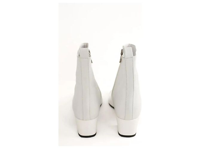Carel Botas de couro brancas - vista 2