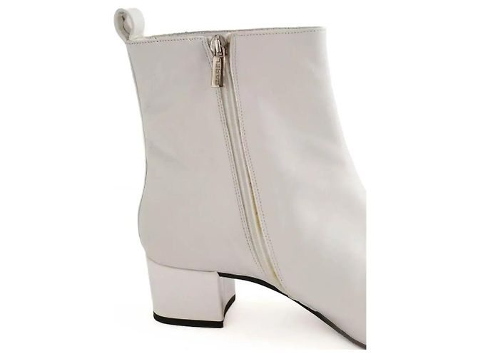 Carel Botas de couro brancas - vista 4