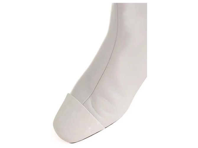Carel Botas de couro brancas - vista 5