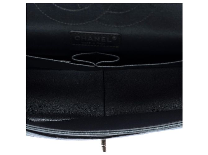 Borsa CHANEL Timeless/Classique in Pelle Grigia - 103165 Grigio - vista 9