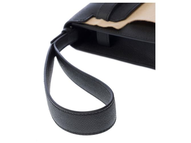 Hermès Borsa HERMES Kelly Depeches in Pelle Nera - 103161 Nero - vista 11