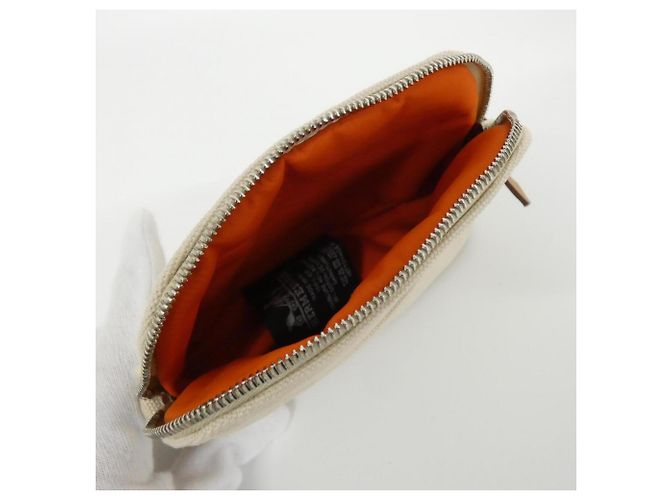 Pochette MINIMINI Bolide di Hermès Beige Crudo - vista 5