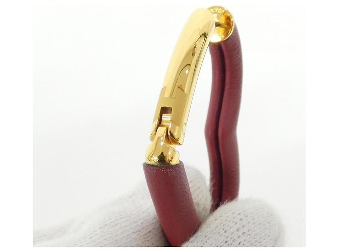 Hermès Stud Ohrringe Eau Coeur du Faubourg Hermes Rot - Ansicht 4