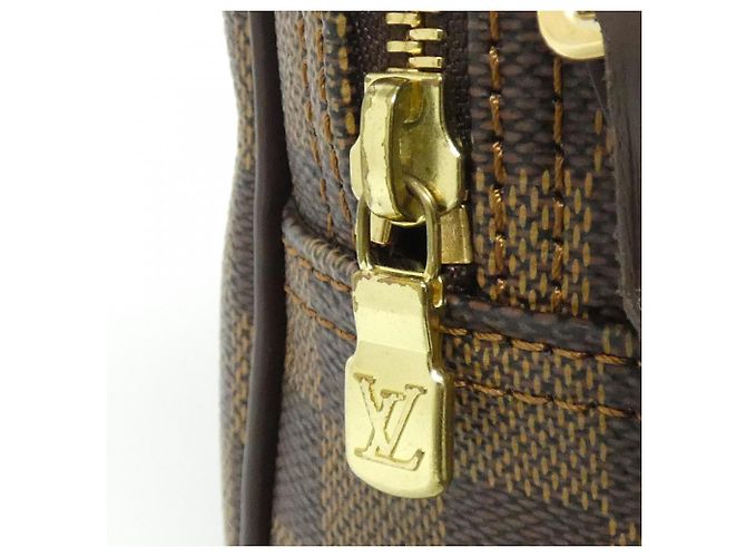 Bolsa de Ombro Reporter Damier Louis Vuitton Marrom - vista 4